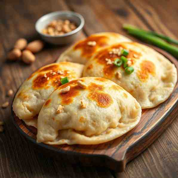 Apam Balik Recipe - Fluffy Malaysian Stuffed Pancakes with Roasted Peanuts